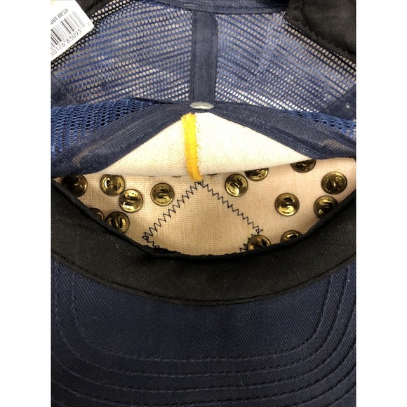 Vtg BSA Cub Scouts Snapback Cap Hat with 22 Achievement Pins Sports Mountain - Picture 8 of 8